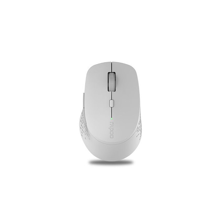 RAPOO M300 MULTI-MODE WLESS OPTICAL SILENT MOUSE L.GREY
